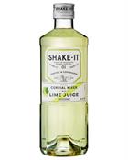 Shake-It Lime Juice Cordial Mixer Sirup